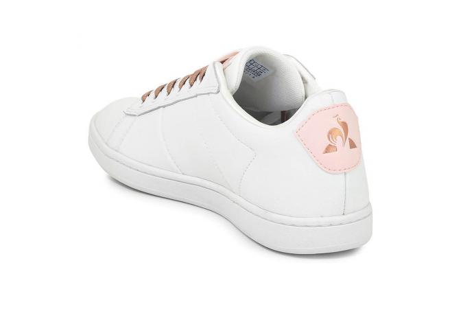 Zapatillas Court Classic W Optical White/Cloud Pink