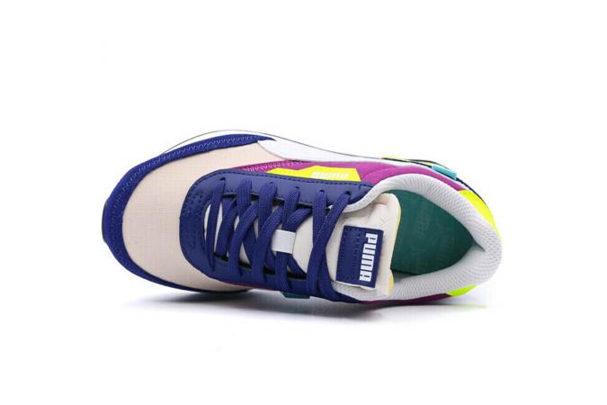 Zapatillas Future Rider Play On Azul Blanco