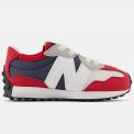 Zapatillas New Balance IH327SR Roja -Gris-Blanca