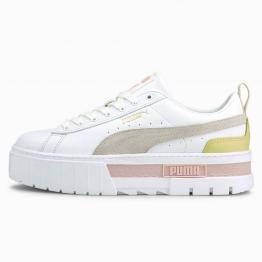 Zapatillas Puma Mayze Lth White/Lotus