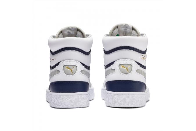 Zapatillas Ralph Sampson Mid Blanco/Violeta/Gris